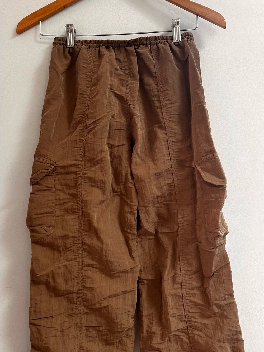 Athleta Kids Brown Cargo Pants with Flap Pockets